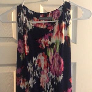 Floral maxi dress XL